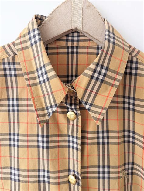 burberry bluse nova check damen|Burberry signatures for men.